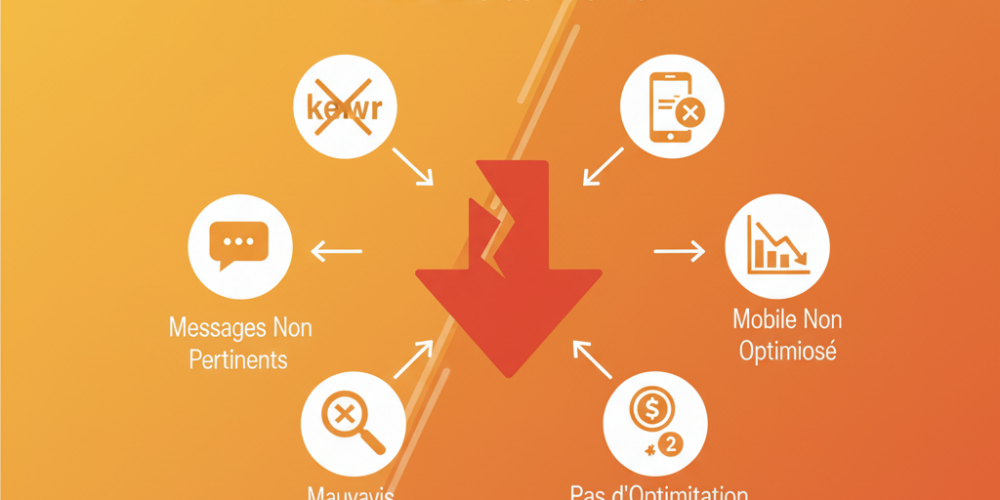 Adwords au Minimum : Les 5 Erreurs Communes qui Expliquent votre Taux de Clic (CTR) Désastreux