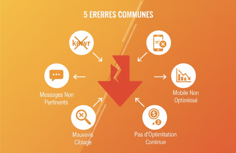 Adwords au Minimum : Les 5 Erreurs Communes qui Expliquent votre Taux de Clic (CTR) Désastreux
