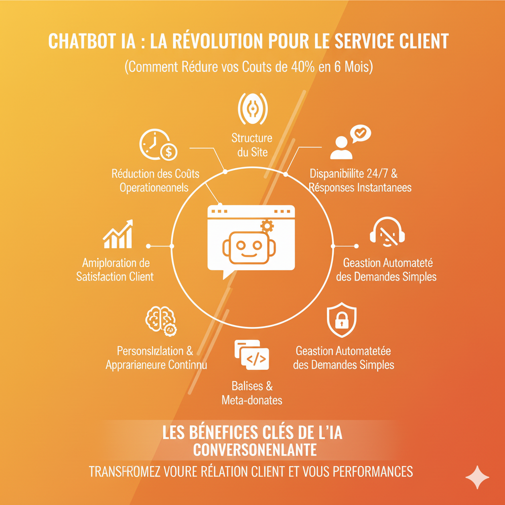 Chatbot IA : La Révolution pour le Service Client (Comment Réduire vos Coûts de 40% en 6 Mois)