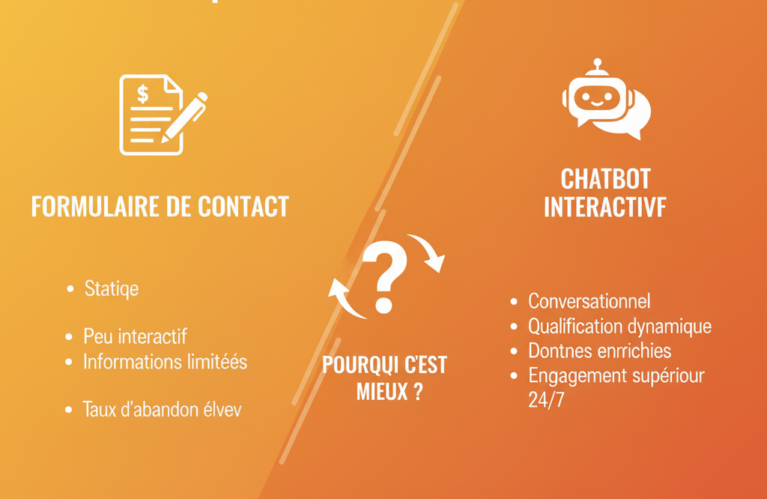 Comment un Chatbot Qualifie-t-il les Leads B2B Mieux que Votre Formulaire de Contact ?