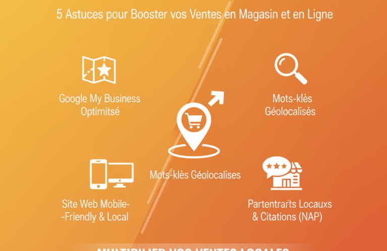 Référencement Local E-commerce : 5 Astuces pour Booster vos Ventes en Magasin et en Ligne